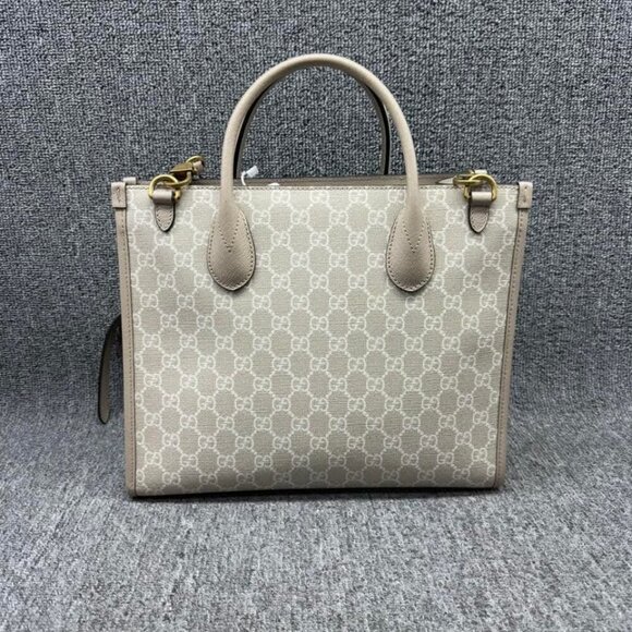 Gucci GG Leather Tote Bag 999-020825 - Picture 3 of 16
